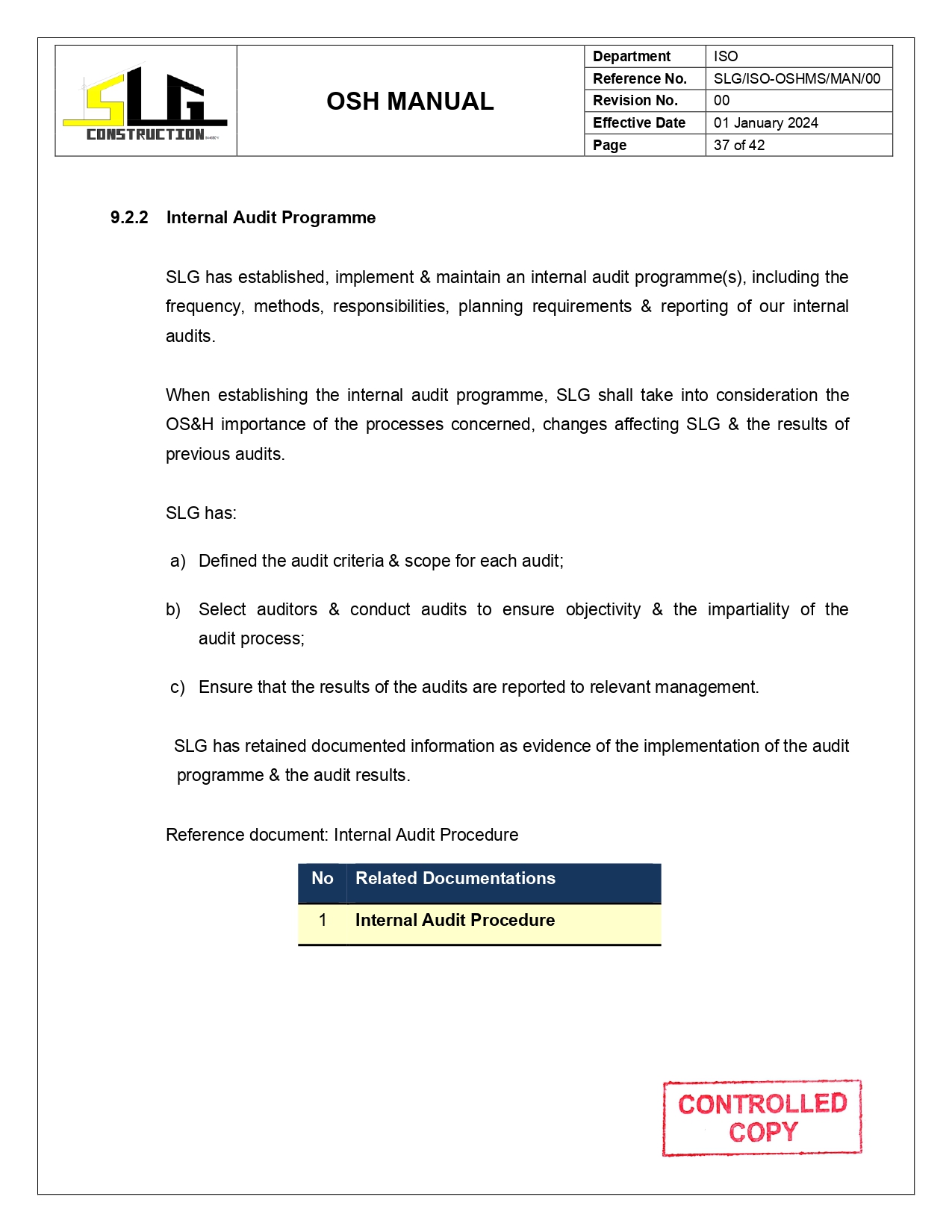 OSH Manual Page 39